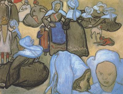 Paul Gauguin Dreton Women (nn04) oil painting image